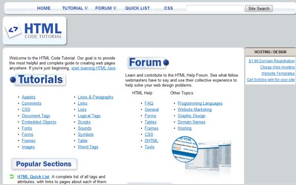 html tutorials