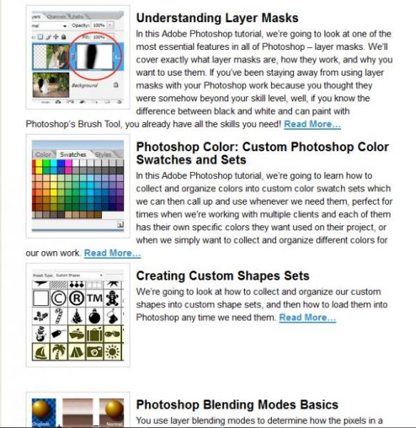 photoshop tutorials